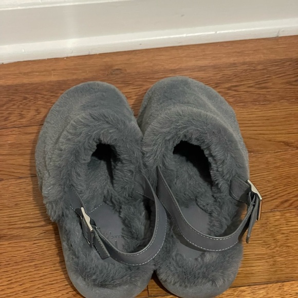 Marc Fisher LTD Zister Faux Fur Sling back Slipper Women’s Size 8 - Picture 4 of 6